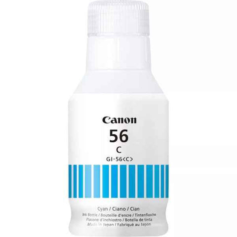 Frasco de tinta original Canon GI56 ciano - GI56C/4430C001