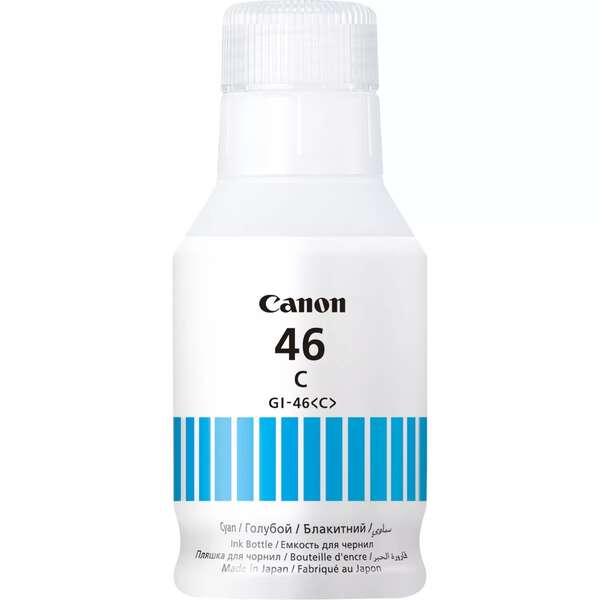 Canon GI46 Cyan Botella de Tinta Original - GI46C/4427C001 - Prinkweb