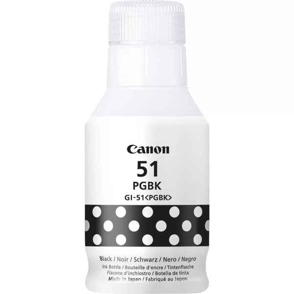 Canon GI51 Negro Botella de Tinta Original - GI51PGBK/4529C001 - Prinkweb