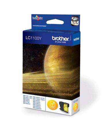 Brother LC1100 Amarillo Cartucho de Tinta Original - LC1100Y - Prinkweb