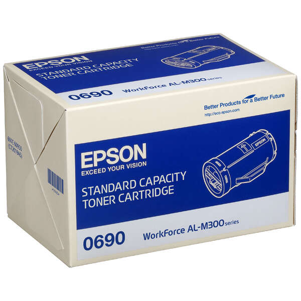Epson WorkForce AL-M300D Negro Cartucho de Toner Original - C13S050690 - Prinkweb