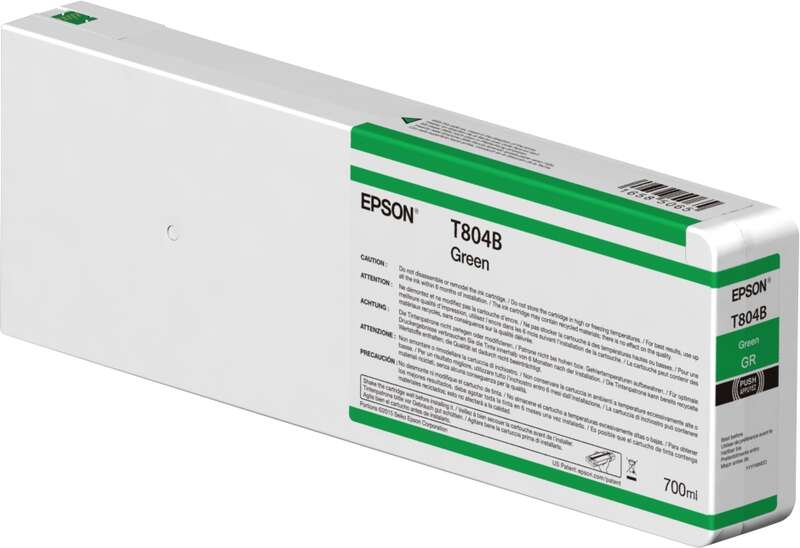Epson T804B Verde Cartucho de Tinta Original - C13T804B00 - Prinkweb