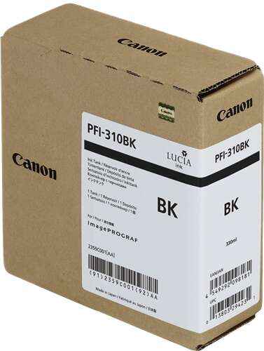 Canon PFI310 Negro Cartucho de Tinta Original - 2359C001 - Prinkweb