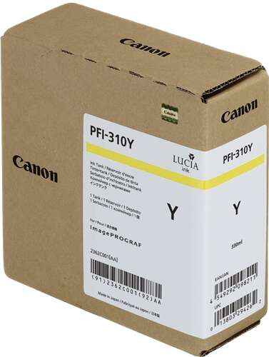 Canon PFI310 Amarillo Cartucho de Tinta Original - 2362C001 - Prinkweb
