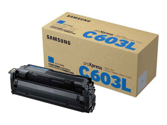 Samsung CLT-C603L Cyan Cartucho de Toner Original - SU080A - Prinkweb