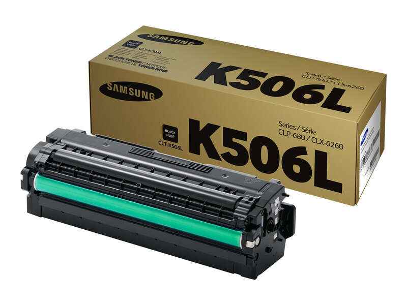 Samsung CLP680/CLX6260 Negro Cartucho de Toner Original - CLT-K506L/SU171A - Prinkweb