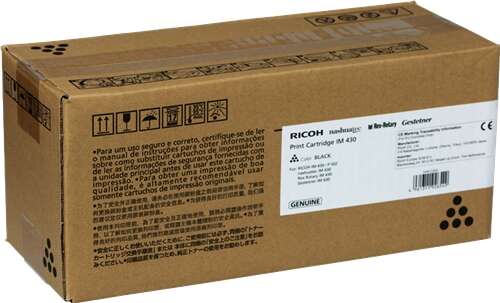 Ricoh IM430 Negro Cartucho de Toner Original - 418127 - Prinkweb