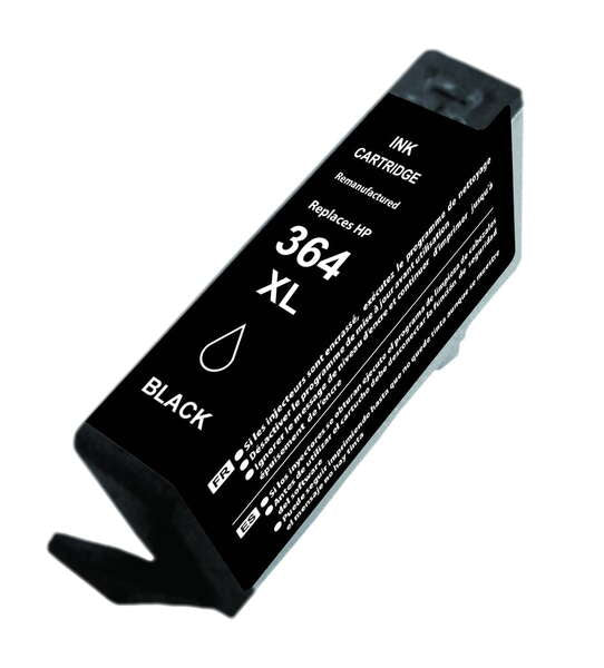 Cartucho compatible HP 364XL negro