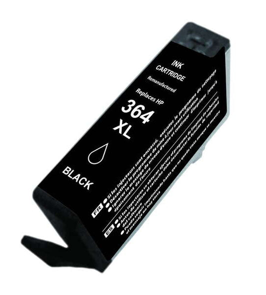Cartucho compatible HP 364XL negro