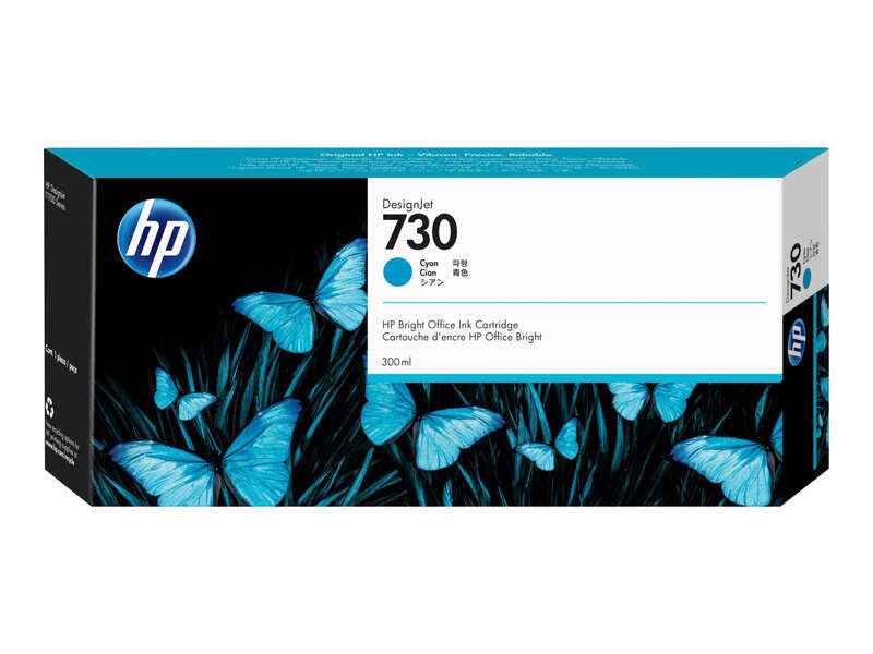 HP 730 Cyan Cartucho de Tinta Original - P2V68A - Prinkweb