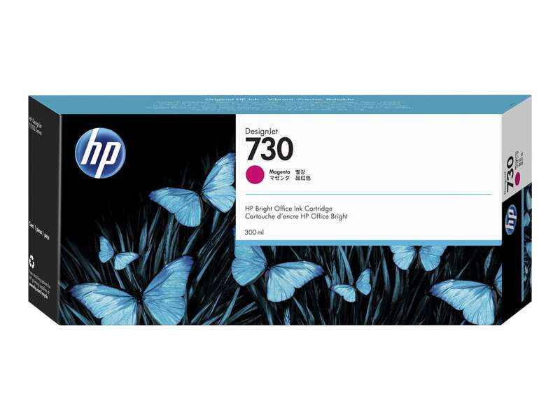 HP 730 Magenta Cartucho de Tinta Original - P2V69A - Prinkweb