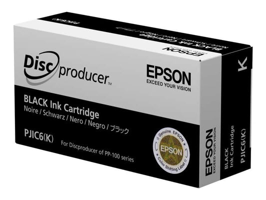 Epson PJIC6/PJIC7 Negro Cartucho de Tinta Original - C13S020693/C13S020452 - Prinkweb