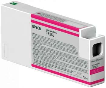 Epson T6363 Magenta Vivido Cartucho de Tinta Original - C13T636300 - Prinkweb