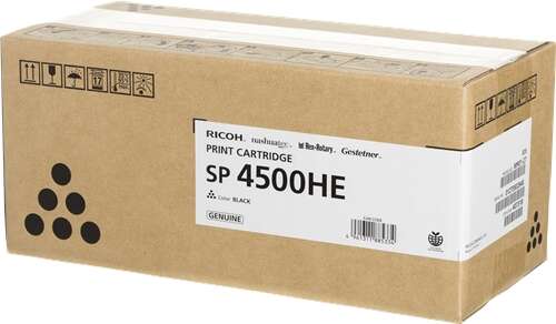 Ricoh Aficio SP4510 Negro Cartucho de Toner Original - SP4500HE/407318 - Prinkweb