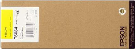 Epson T6064 Giallo Cartuccia d'inchiostro originale - C13T606400