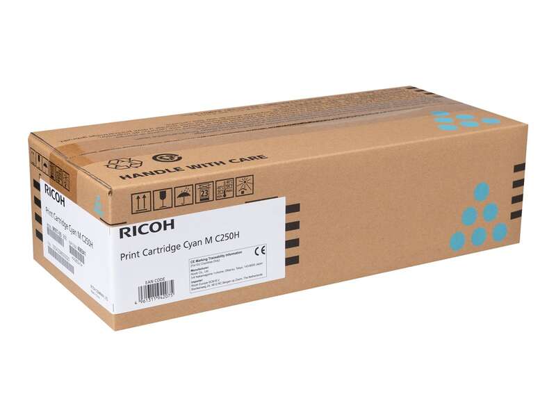 Ricoh MC250FW/P301W Cyan Cartucho de Toner Original - 408341/M C250HC - Prinkweb