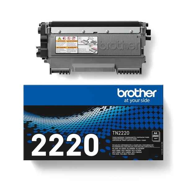 Brother TN2220 Negro Cartucho de Toner Original - Prinkweb