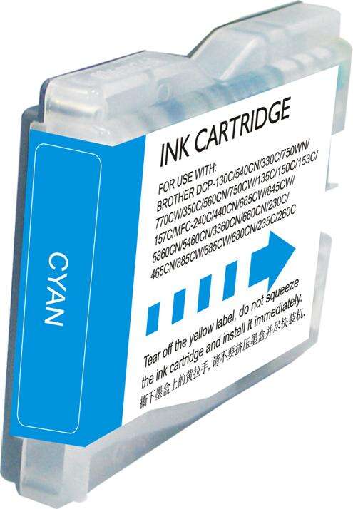 Cartucho compatible Brother LC1000XL Cian