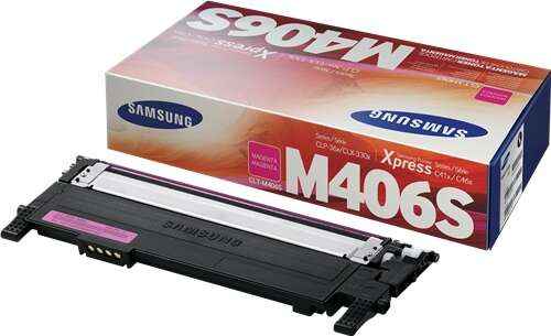 Samsung CLP360/CLX3305 Magenta Cartucho de Toner Original - CLT-M406S/SU252A - Prinkweb
