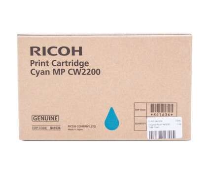 Ricoh Aficio MP-CW2200SP Cyan Cartucho de Tinta Original - 841636/MP CW2200C - Prinkweb