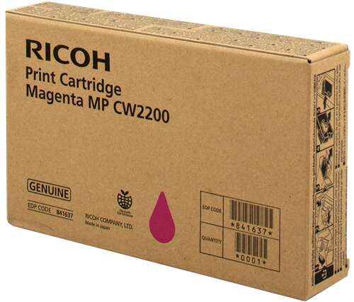 Ricoh Aficio MP-CW2200SP Magenta Cartucho de Tinta Original - 841637/MP CW2200M - Prinkweb