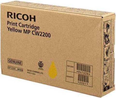 Ricoh Aficio MP-CW2200SP Groc Cartutx de Tinta Original - 841638/MP CW2200Y