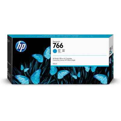 HP 766 Cyan Cartucho de Tinta Original - P2V89A - Prinkweb