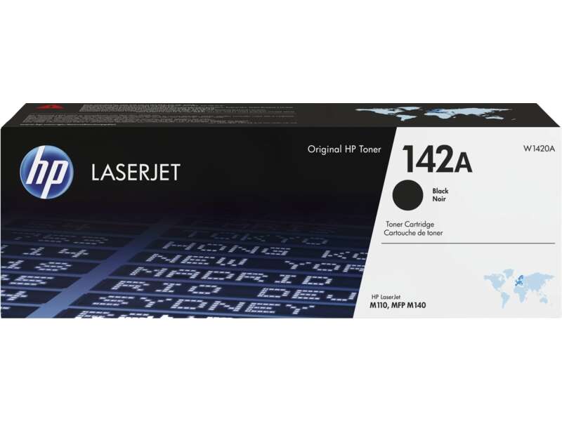 HP W1420A Negro Cartucho de Toner Original - 142A - Prinkweb