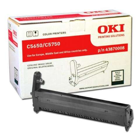 OKI C5650/C5750 Negro Tambor de Imagen Original - 43870008 (Drum) - Prinkweb