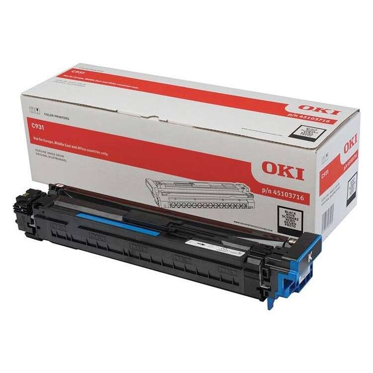 OKI C911/C931 Negro Tambor de Imagen Original - 45103716 - Prinkweb