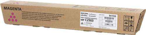 Ricoh Aficio MP-C2503SP/MP-C2003SP/MP-C2011SP Magenta Cartucho de Toner Original - 841930 - Prinkweb