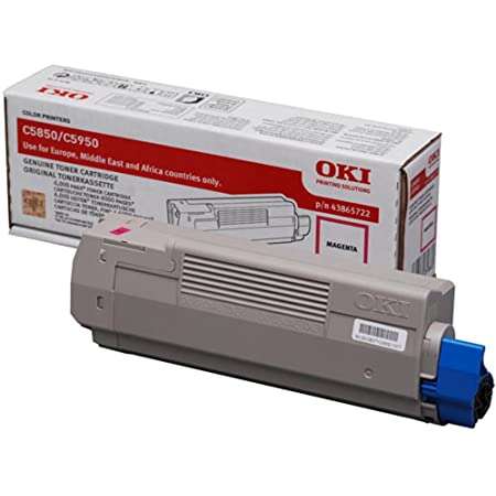 OKI C5850/C5950/MC560 Magenta Cartucho de Toner Original - 43865722 - Prinkweb