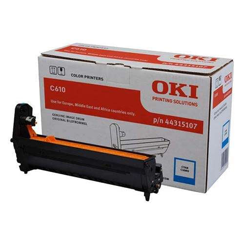 OKI C610 Cyan Tambor de Imagen Original - 44315107 (Drum) - Prinkweb