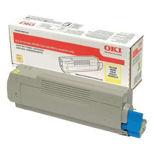OKI C712 Amarillo Cartucho de Toner Original - 46507613 - Prinkweb