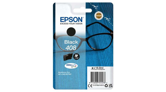 Epson 408 Negro Cartucho de Tinta Original - C13T09J14010 - Prinkweb