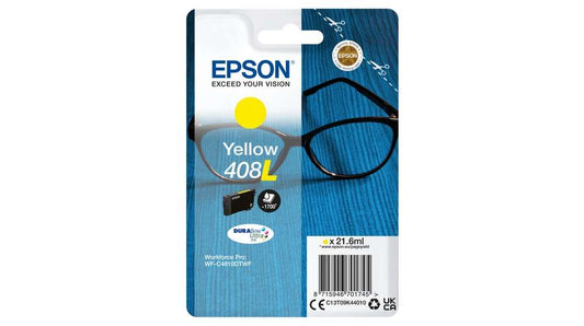 Epson 408L Amarillo Cartucho de Tinta Original - C13T09K44010 - Prinkweb