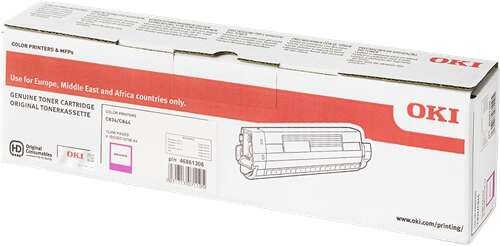 OKI C834/C844 Magenta Cartucho de Toner Original - 46861306 - Prinkweb