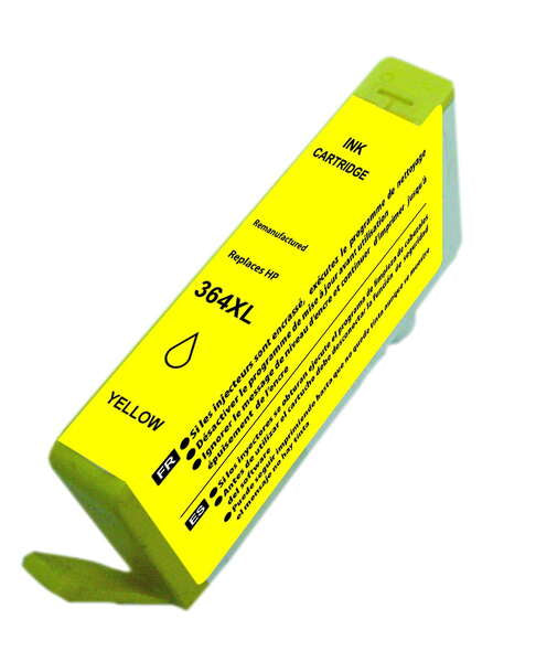 Cartucho compatible HP 364XL amarillo