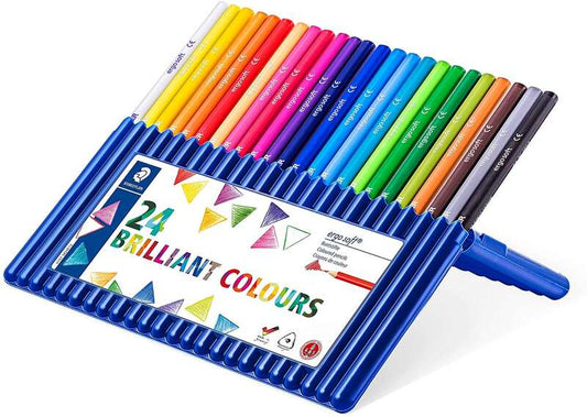 Staedtler Ergosoft 157 Lapices de Colores - Diseño Ergonomico - Superficie Antideslizante