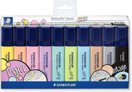Staedtler Textsurfer Classic 364 Marcadores Fluorescentes - Secado Rapido - Trazo 1 - 5mm