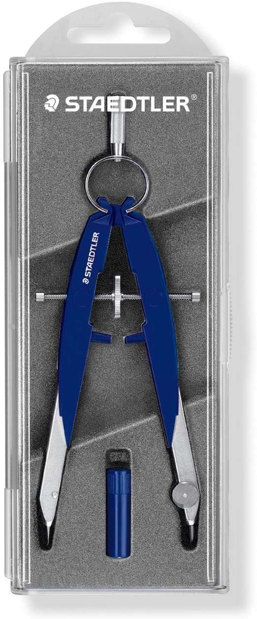 Bússola de precisão Staedtler Mars 556 00 - Diâmetro máximo 225 mm - Eixo central 