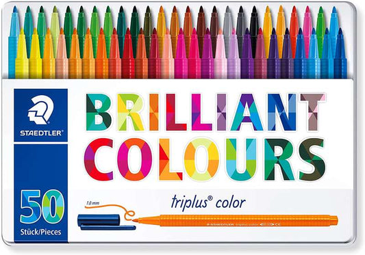 Staedtler Triplus Color 323 Rotuladores de Punta Fina - Trazo 1mm Aprox - Tinta Base de A