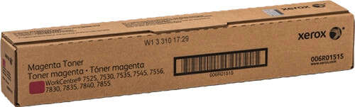Xerox WorkCentre 7525/7535/7545/7830 Magenta Cartucho de Toner Original - 006R01515 - Prinkweb