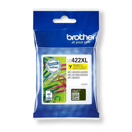 Brother LC422XL Amarillo Cartucho de Tinta Original - LC422XLY - Prinkweb