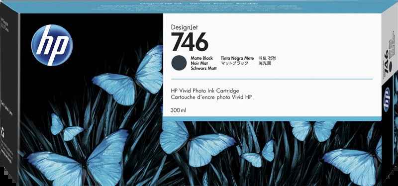 HP 746 Negro Mate Cartucho de Tinta Original - P2V83A - Prinkweb
