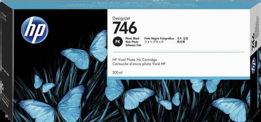 HP 746 Negro Photo Cartucho de Tinta Original - P2V82A - Prinkweb