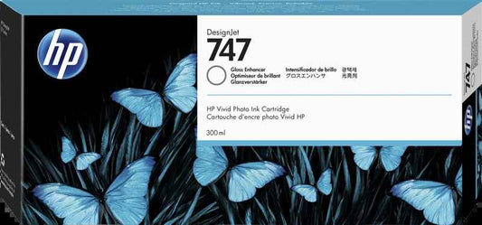 HP 747 Optimizador de Brillo Cartucho de Tinta Original - P2V87A - Prinkweb