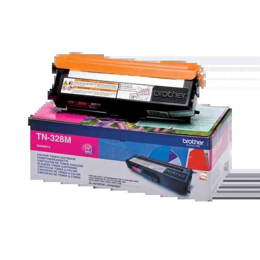 Brother TN328 Magenta Cartucho de Toner Original - TN328M - Prinkweb