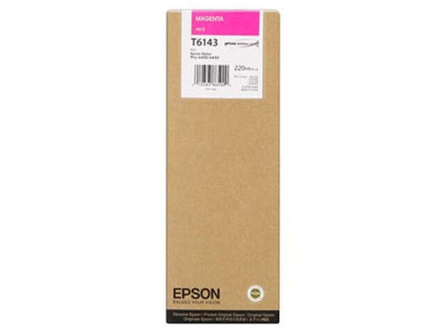 Epson T6143 Magenta Cartucho de Tinta Original - C13T614300 - Prinkweb