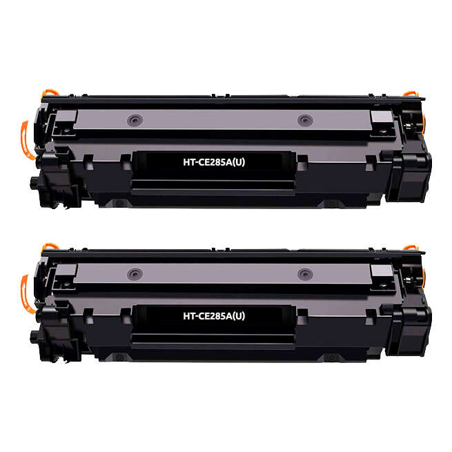 HP CE285A/CE278A/CB435A/CB436A Negro Pack de 2 Cartuchos de Toner